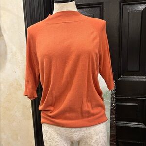 Ann Taylor Rust Knit Sweater